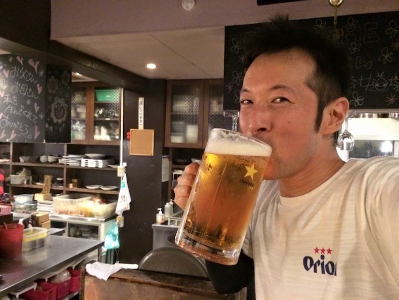 てっぺん渋谷女道場 ビール